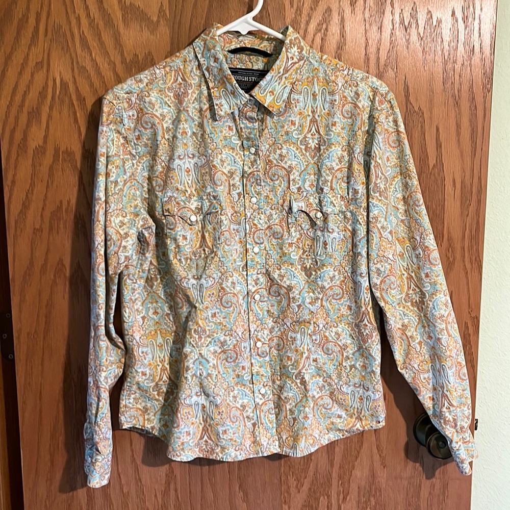 Western style “fitted” women’s shirt. Rough Stock by Panhandleslim